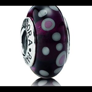 Pandora glass charm